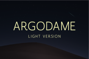 Argodame Light: The Modern Typeface for Digital Brands