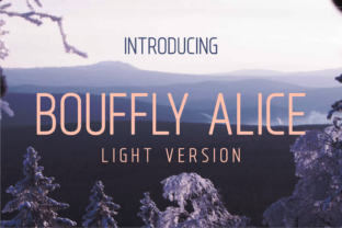 Bouffly Alice Light: A Modern Sans Serif for Campaigns