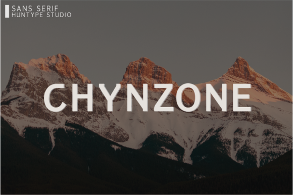 Chynzone: A Bold Sans Serif Font for Branding