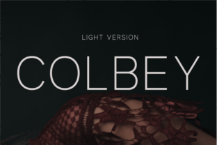 Colbey Light Font for Elegant Handmade Designs