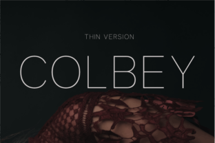 Colbey Thin Typeface for Modern Campaigns