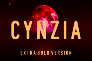 Cynzia Extra Bold Font for High-Impact Campaigns