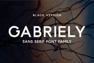 Gabriely Black Typeface for Bold Marketing