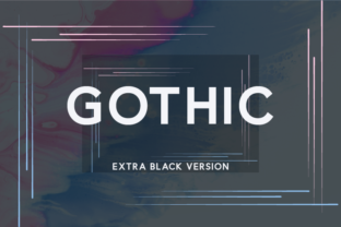 Gothic Extra Black Font Review for Designers