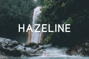 Hazeline: A Clean Sans Serif Typeface for Modern Editorial Design