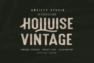 Holluise Vintage Font for Polished Branding