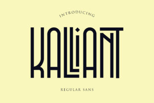 Kalliant: A Thin Sans Serif Font for Modern Campaigns