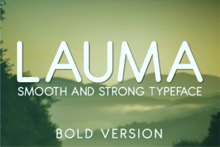 Lauma Bold Typeface for Scroll-Stopping Designs