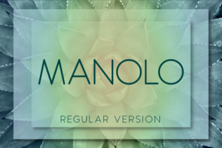 Manolo Regular: The Essential Sans Serif Font for Crafters