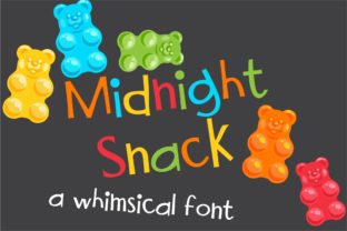 Midnight Snack Font for Playful Branding