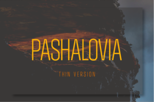 Pashalovia Thin Font for Modern Campaigns