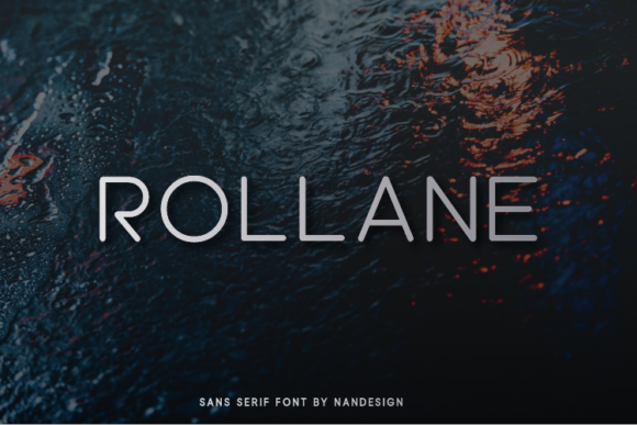 Rollane: A Clean Sans Serif Typeface for Modern Editorial Design
