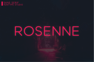 Rosenne: The Modern Sans Serif Font for Makers