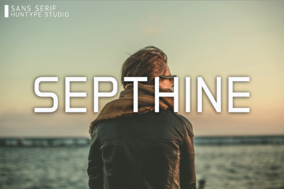 Septhine: A Clean Sans Serif Font for Editorial Design