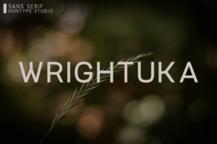 Wrightuka: A Bold Typeface for Modern Editorial Design