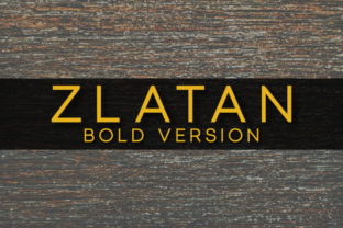 Zlatan Bold Typeface for Professional Branding